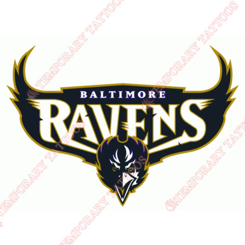 Baltimore Ravens Customize Temporary Tattoos Stickers NO.419